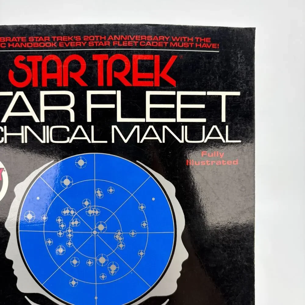 Star Trek Star Fleet Technical Manual Franz Joseph 20th Anniversary Paperback